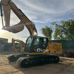 Excavadora hidráulica de cadenas CAT320GC usada, modelo 2018-2022, 20 toneladas, cucharón de 1m, motor Caterpillar, bomba para inspección por video, estable - Product Image 3