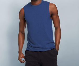 T-shirt sans manches pour hommes, col rond, pour voyage, fête, voyage - Product Image 1