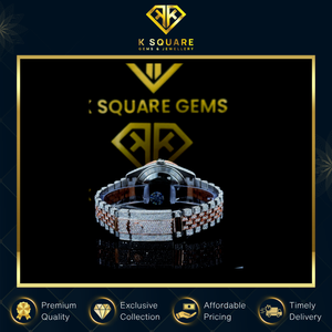 Montre de luxe automatique pour homme et femme, mouvement à quartz, résistante à l'eau, VVS, acier inoxydable, cristal saphir, diamant, revendeur de confiance - Product Image 5