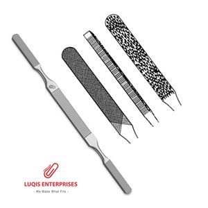 เครื่องมือผ่าตัดหู คอ จมูก แบบปลายคู่ ยี่ห้อ Kleinert Kutz Rasp ฟันละเอียดและหยาบ สำหรับศัลยกรรมตกแต่งจมูก - Product Image 2