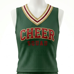 Meilleures ventes : Uniforme de cheerleading personnalisable et respirant, design unique, service OEM, meilleur prix, fabricant professionnel, nouveauté - Product Image 5