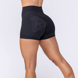 Shorts Deportivos para Mujer al Por Mayor, Cintura Alta Elástica, Tela Elástica, para Yoga, Ejercicio, Fitness, Running y Entrenamiento - Product Image 4