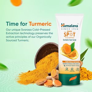 Dark Spot <b>Clearing</b> <b>Turmeric</b> Face <b>Scrub</b> | Organically sourced <b>Turmeric</b> | Reduce dark spots in 7 days | Gives Radiant <b>Skin</b> - Product Image 4