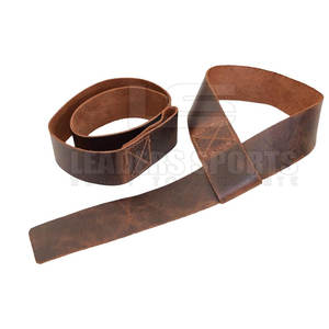 Correas Ajustables de Cuero para Levantamiento de Pesas con Logotipo Personalizado, Soporte de Agarre Fuerte para Ejercicios de Peso Muerto y Tracción - Product Image 4