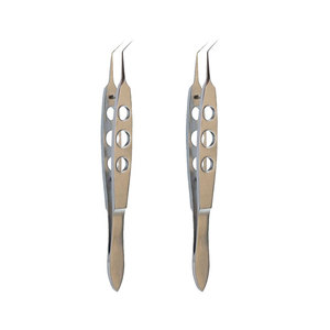 Pinzas de Fijación para Trasplante de Córnea, Instrumento Quirúrgico Oftálmico de Acero Inoxidable de Primera Calidad, Cirugía de Córnea, Trasplante Ocular - Product Image 3