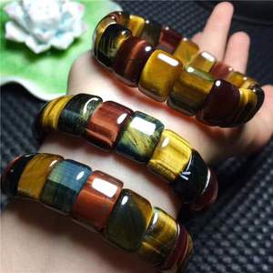 Pulseras Geométricas Gruesas, Pulseras Anchas Cuadradas de Resina, Diseño Floral - Product Image 1