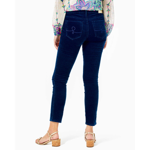 Best Selling <b>Women</b> Breathable Denim Street Pants High Waist Skinny Jeans Top Quality Customized Washed Ladies Jeans OEM - Product Image 4