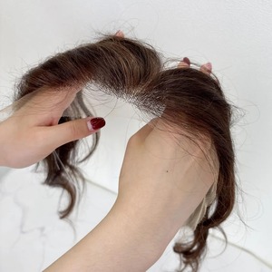 Fourniture en gros de cheveux humains Remy transparents, sans produits chimiques, à double trame, finition naturelle, pour salon de coiffure - Product Image 1