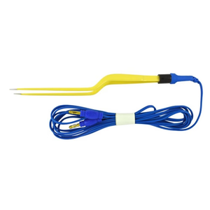 Azicon's Disposable Bayonet Bipolar Forceps with Cable - Sterile Precision Neurosurgical Coagulation Bayonet Bipolar Forceps - Product Image 2