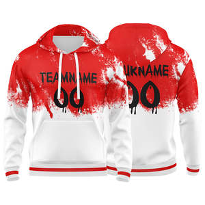 Custom Trending Design Winter Camouflage Sublimated Printed Personalized Team <b>Name</b> and Number Performance Sports <b>Hoodies</b> - Product Image 3