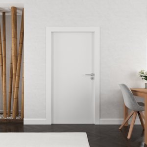 Puerta Interior de Polímero de Diseño Minimalista Contemporáneo, Diseño Liso Premium de 900 x 2100 mm, Resistente al Agua, Puertas de Entrada de Lámina Deslizante - Product Image 4