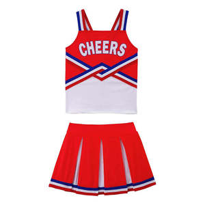 Uniforme de cheerleading de couleur unie, qualité supérieure, uniformes de cheerleading - Product Image 6