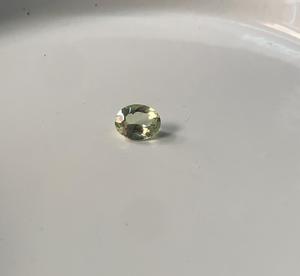 Aguamarina Amarilla Natural, Gema Suelta, Corte Oval Facetado, 11x8x5 mm, 2 CTS, Excelente para Creación de Joyería, Color Rajastha - Product Image 3
