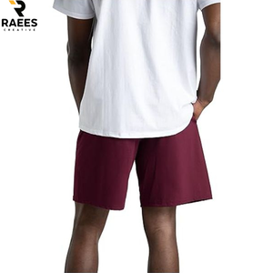 Shorts décontractés pour hommes, couleur unie, en maille respirante, séchage rapide, taille élastique, haute qualité, personnalisables, confortables, motifs floraux - Product Image 3