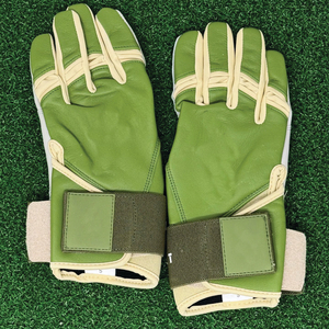 Premium Heavy Duty Custom <b>Baseball</b> Batting <b>Gloves</b> Professional Use Hook Loop Closure Customizable Colors Logos Built Unisex - Product Image 2
