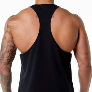 Nouveaux débardeurs de sport pour hommes, respirants, à séchage rapide, écologiques, en polyester/coton, couleur personnalisée, musculation, fitness, premium - Product Image 6