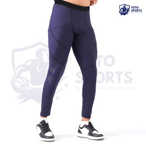 Wholesale Rate Breathable Comfortable High Quality Top Trendy Best Seller Performance Fitness Wear <b>Men</b> Compression <b>Trouser</b> - Product Image 2