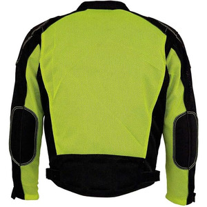 เสื้อแจ็คเก็ตมอเตอร์ไซค์ผู้ชายแบบผสมไนลอน/ตาข่าย พร้อมแผ่นป้องกัน - Product Image 4