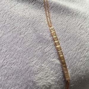 Pulsera de Cadena con Barra de Diamantes Geométricos Cultivados en Laboratorio en Oro Rosa de 14K - Product Image 3