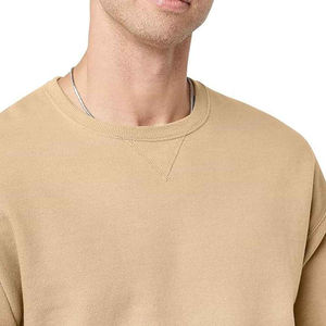 Sudadera Oversize para Hombre, Nueva Colección, Cuello Redondo, Fabricante, Último Precio, Sudadera Oversize de Algodón para Hombre - Product Image 6