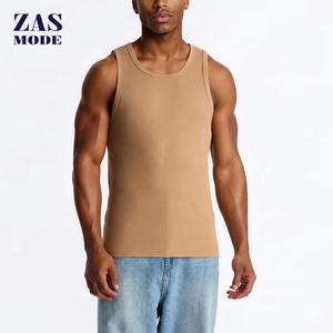 Nuevo Chaleco Deportivo de Algodón para Hombre, de Secado Rápido, Transpirable, con Cuello Redondo, para Gimnasio, Color Blanco, Talla Grande, Hecho en China - Product Image 1