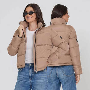 Chaqueta Corta Acolchada, Abrigos Cálidos de Invierno para Mujer, Chaquetas de Invierno Modernas y Lindas para Mujer, Acolchadas y Aisladas para Clima Frío - Product Image 5