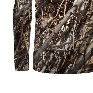 GRACE <b>SIGN</b> GS-HW Unisex Lightweight Waterproof Soft <b>Shell</b> 100% Polyester Heat-Transfer Printed Hunting Pants Camouflage Design - Product Image 3