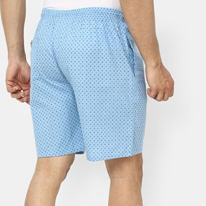 Nouvelle Arrivée Short Homme Délavé à l'Acide 100% Coton Molleton Bouclette Séchage Rapide Taille Élastique Short de Bain Décontracté d'Été - Product Image 3