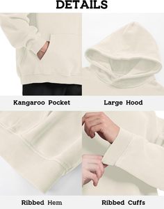เสื้อฮู้ดผู้ชายไซส์ใหญ่พิเศษ โอเวอร์ไซส์ ไซส์ใหญ่ 3XL 4XL 5XL ผ้าฟลีซหนานุ่ม อุ่นสบายสำหรับฤดูหนาว สไตล์ลำลอง สตรีทแวร์ ทรงหลวม - Product Image 6