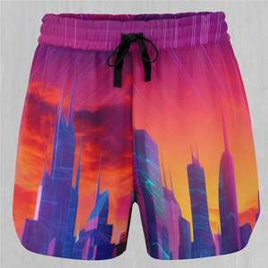 Shorts de Baño para Mujer con Diseño Sublimado Directo de Fábrica, Personalizables, con Patrón Sólido, para Uso Diario en la Playa - Product Image 4
