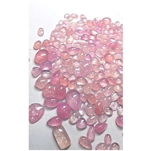 188 pièces de Morganite rose naturelle, cabochons ovales/poire de 10mm-23mm, lot de 1800 carats, Iroc Sales, pierres précieuses en vrac de haute qualité, 288 $ US - Product Image 3