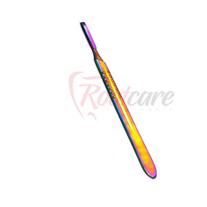 Mango de bisturí de acabado liso, mango de bisturí de diseño plano, mango de bisturí duradero para tareas diarias - Product Image 2