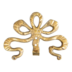 Gancho de Latón Más Vendido, Gancho de Latón con Diseño de Lazo de Royal Crafts, Gancho de Latón de Alta Calidad para Paredes y Puertas - Product Image 6