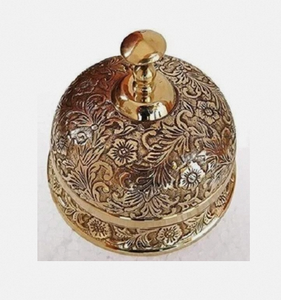 Table Desk <b>Bell</b> <b>Brass</b> Hotel Service Ornate Reception Counter <b>Bell</b> - Product Image 2