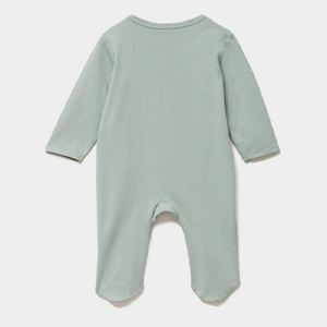 Conjunto de Ropa para Bebé de Algodón Personalizado al por Mayor, Body para Recién Nacido, Mameluco de Manga Larga Tejido, Ropa para Bebé, Exportación OEM - Product Image 3