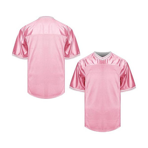 Jersey de Fútbol Americano Personalizado de Alto Rendimiento, Ropa Deportiva, Último Modelo de Jersey de Fútbol Americano para Concientización sobre el Cáncer de Mama - Product Image 1