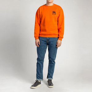 Sudadera Deportiva Gym Active 100% Algodón, Ligera, Cómoda y de Estilo Casual para Hombre, Cuello Redondo, Color Naranja, para Otoño - Product Image 2