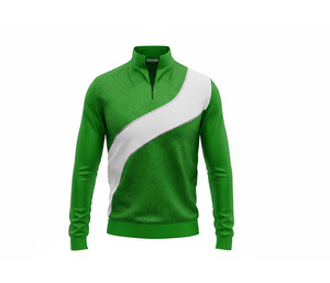 Wholesale Sublimation Quarter Zip <b>Jacket</b> Manufacturer <b>Men</b> Women Youth Sportswear Quick Dry Team <b>Pullover</b> - Product Image 2