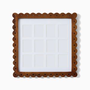 Nueva colección de marcos para fotos hechos en Vietnam, diseño festoneado con material de madera, precio al por mayor. - Product Image 3