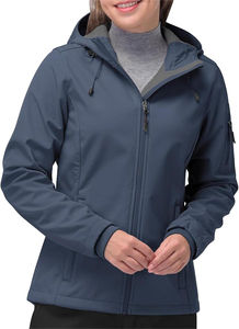 Chaqueta Softshell para Hombre de Fabric Studio, Impermeable, Transpirable, Cortavientos, Ligera, Ecológica, Diseñada para Senderismo y Actividades al Aire Libre - Product Image 3