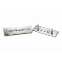 Étiquettes promotionnelles personnalisées en métal 3D débossé, lavables, pour vêtements, sacs et chaussures – Accessoires de marque à prix abordable