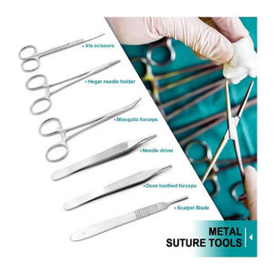 Kit de Práctica de Sutura para Maniquí con Certificación CCC, Todo en Uno, para Estudiantes de Medicina, Incluye Almohadilla de Práctica de Sutura - Product Image 6