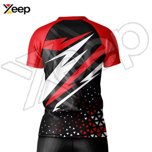 Uniforme de Fútbol de Poliéster Transpirable y Duradero de Alta Calidad, Talla Grande, Ropa de Equipo, Logotipo Personalizado, Impresión por Transferencia de Calor, Servicio OEM - Product Image 5