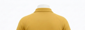 Polo jaune pour homme, manches courtes, col rabattu, coupe classique, 100% coton, couleur unie, toutes saisons - Product Image 3