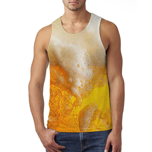 2026 Wholesale <b>Cheap</b> Price Blank 100%Cotton Gym Fitness Bodybuilding Men Tank Top Custom Logo Print - Product Image 3