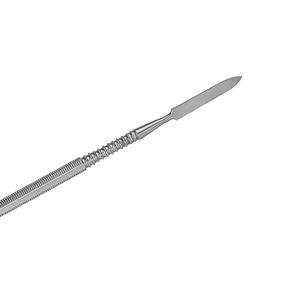 Couteau à graver dentaire double extrémité personnalisé en acier inoxydable, spatule plate, instrument de remplissage, poignée ergonomique manuelle par Grip Surgical - Product Image 2