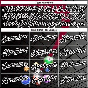 Camiseta de Billar Personalizada en Negro, Marrón y Blanco, Ropa Deportiva de Sublimación Premium, Logotipo Personalizado, Nombre del Equipo - Product Image 5