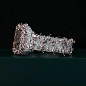 Reloj de Lujo con Diamantes, Reloj de Acero Inoxidable con Incrustaciones de Diamantes, Los Mejores Relojes Automáticos de Marca para Hombre a Precio de Mayoreo - Product Image 2