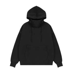 Sweat-shirt à capuche en coton pour homme, doux et respirant, avec cordon de serrage réglable, manches longues, décontracté, à porter au quotidien - Product Image 2