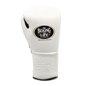 ถุงมือชกมวยคุณภาพสูง No Boxing No Life สีดำทอง หนังวัวแท้ สำหรับฝึกซ้อม แบบผูกเชือก - Product Image 2